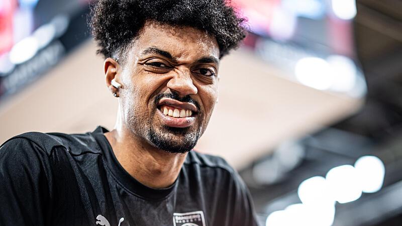 Ibrahim Watson spielt seit Sommer 2024 f&uuml;r die Bamberg Baskets.