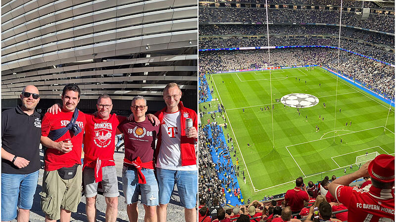 Aus Franken ins Bernab&eacute;u: Real Madrid gegen FC Bayern M&uuml;nchen im Champions-League-Halbfinale. Eine Reisegruppe aus Se&szlig;lach bzw. Coburg war dabei.