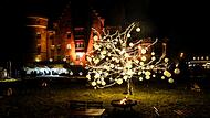 Vor der malerischen Kulisse von Schloss Eyrichshof findet die 9. Winterszeit statt. (Archivbild)