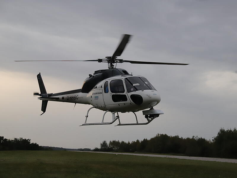 Bayernwerk-Hubschrauber