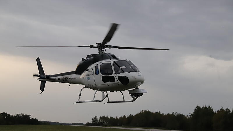 Bayernwerk-Hubschrauber