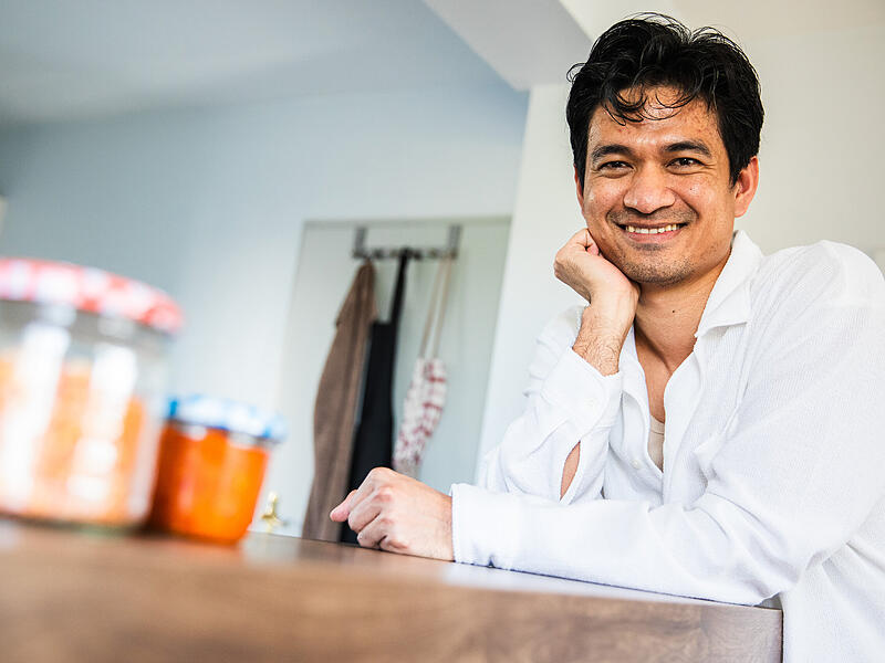 Ragil Mahardika aus Strullendorf macht bei der TV-Show &bdquo;Das Perfekte Dinner&ldquo; mit