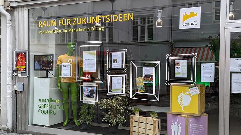 Im Steinweg 14 sollen die Green-Deal-Aktivit&auml;ten koordiniert werden. Der Laden ist schon eingerichtet.