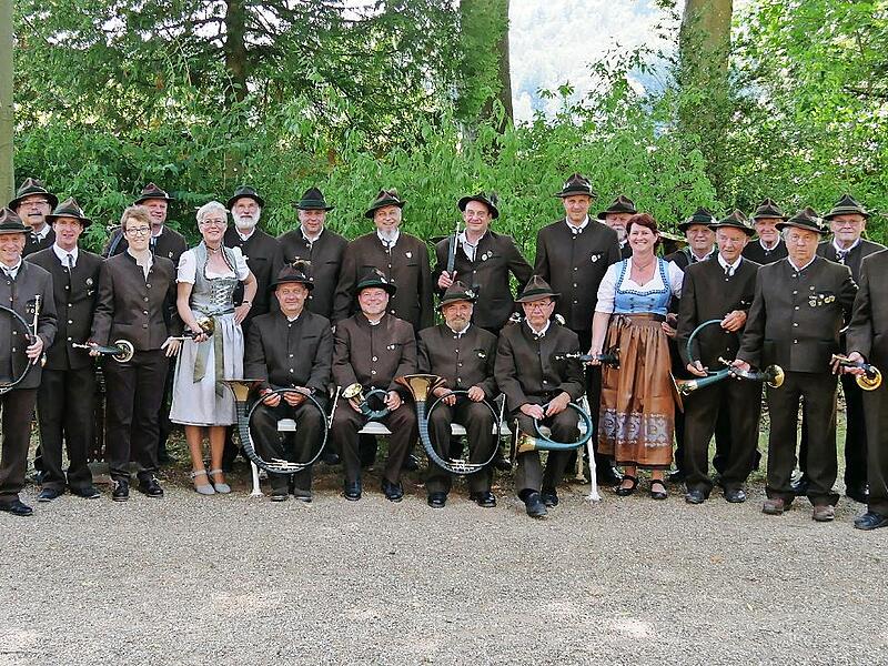 Die Jagdhornbläser des Jägervereins Bad Kissingen 1927 e.V.