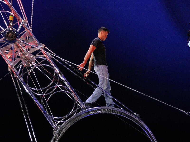 Blick hinter die Kulissen beim Zirkus Charles Knie
