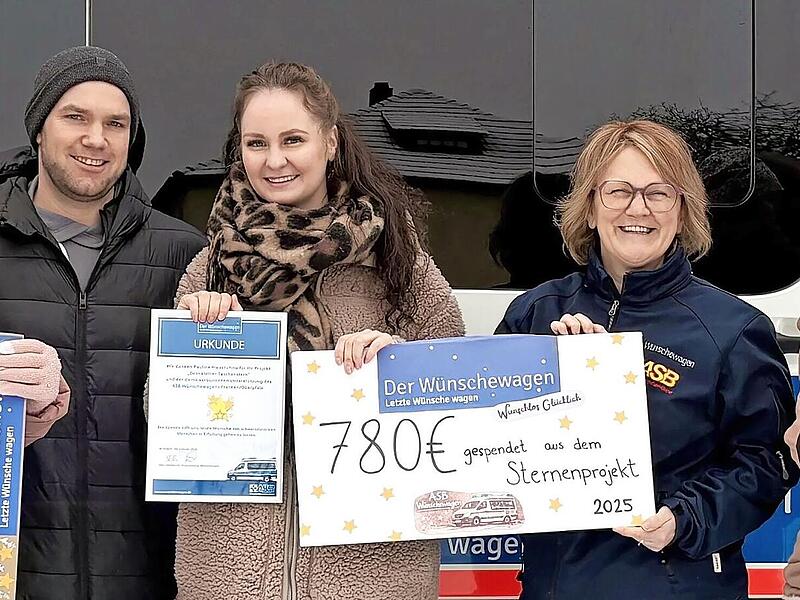780 Euro kamen bei der Aktion zusammen.
