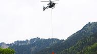 Weitere Entwicklung beim Waldbrand am Saur&uuml;sselkopf