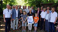 Der Obst- und Gartenbauverein Schmölz erhielt den Ehrenamtspreis