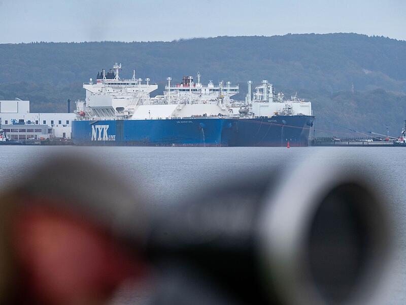Entwicklung der LNG-Importe an der deutschen Küste