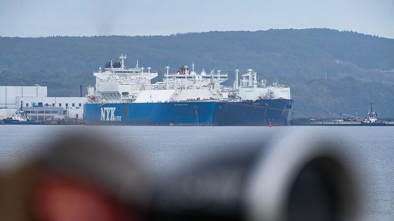 Entwicklung der LNG-Importe an der deutschen Küste