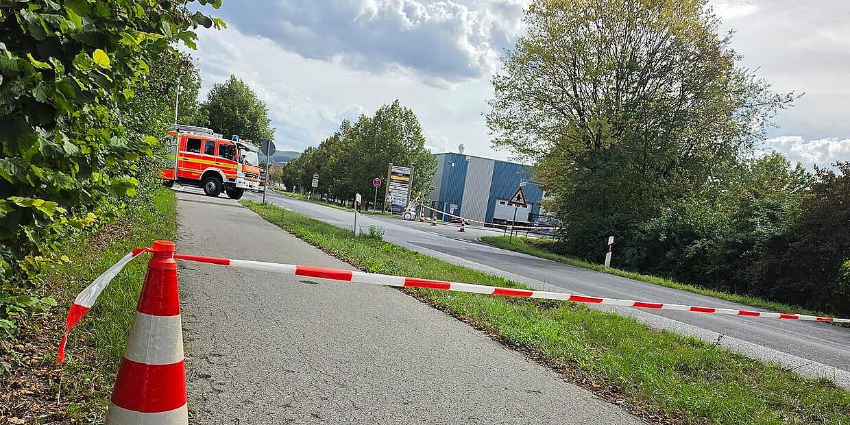 Bereich evakuiert: Fränkische Feuerwehr rückt zu Brand aus - und macht ...