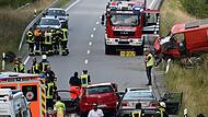 Mehrere Verletzte bei Unfall in Niederbayern Mehrere Verletzte bei Unfall in Niederbayern