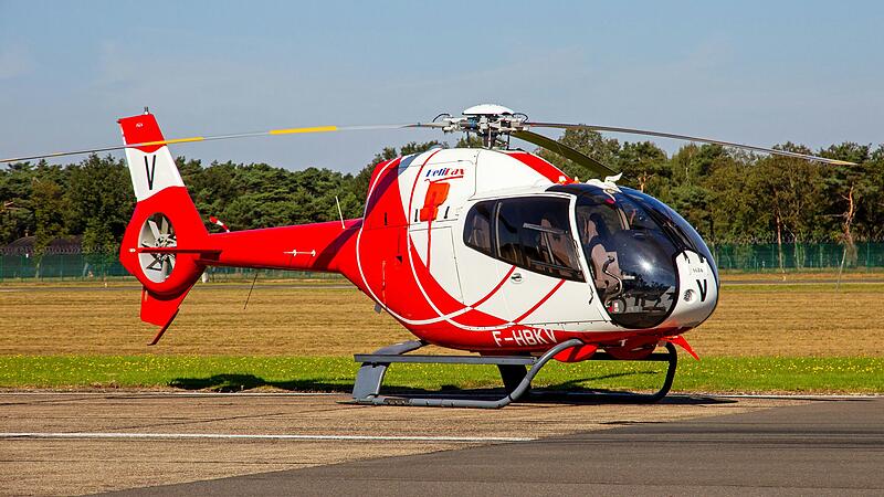 Mit einem Helikopter dieses Modells, Eurocopter EC120, fliegt auch Unternehmer Fritz Dotterweich. Mit einem Helikopter dieses Modells, Eurocopter EC120, fliegt auch Unternehmer Fritz Dotterweich.