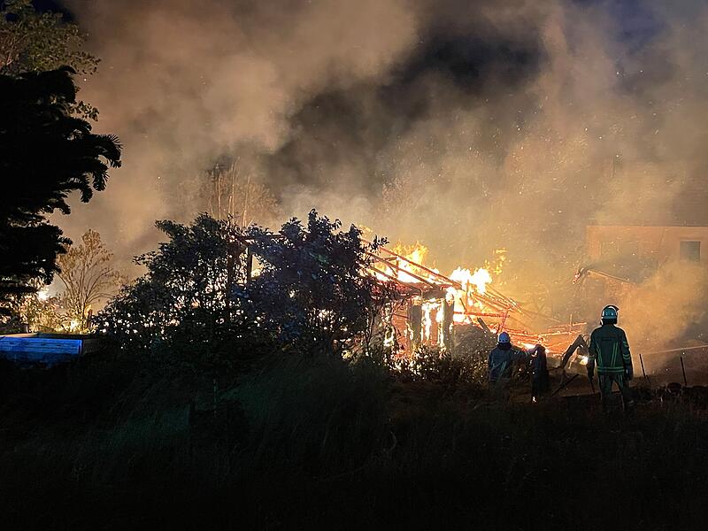 Großbrand in Altenreuth2023 Brand in Altenreuth Teil 1