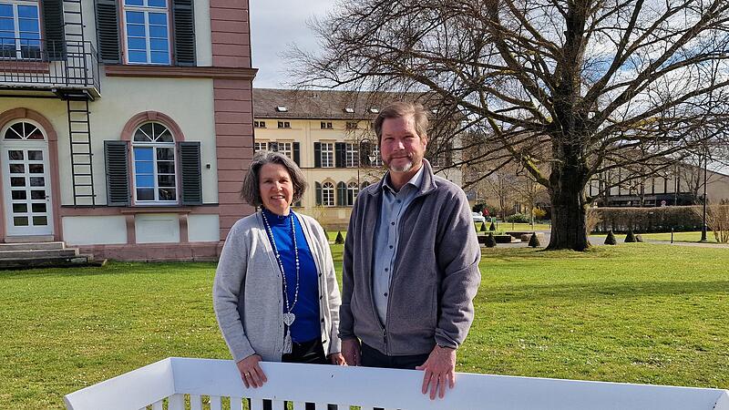 Zeit haben f&uuml;r Menschen: Christiane Jakob-Seufert und Wolf-Benjamin Gittermann von der &Ouml;kumenischen Kurseelsorge Bad Br&uuml;ckenau.