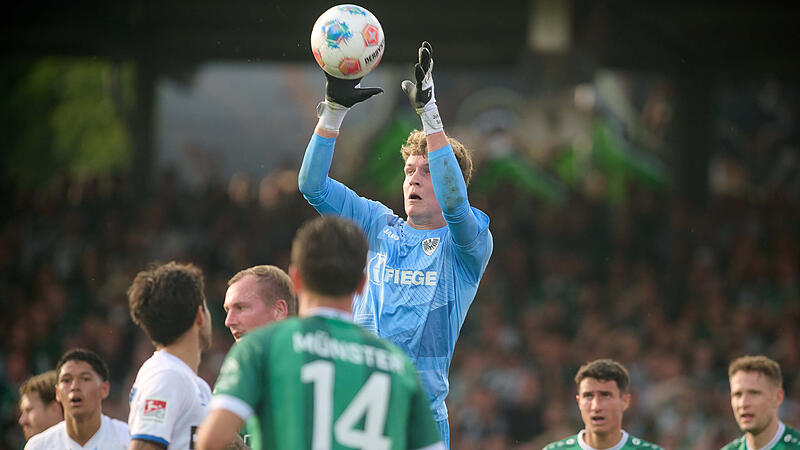 Torhüter Johannes Schenk überragte mit mehr als nur einer Glanzparade am 2.Spieltag gegen den SC Paderborn.
