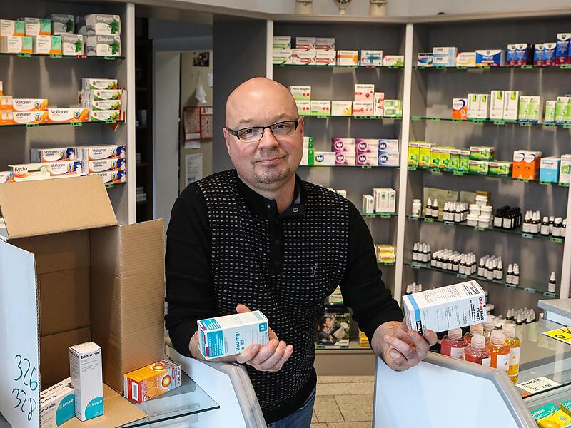 Engp&auml;sse gibt es bei vielen Medikamenten. Wie Forchheims Michael Burkard geht es beinahe allen Apothekern in Deutschland.Forchheim & Fr&auml;nkische Schweiz