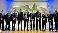 Von links: 1. Vorsitzender Georgios Glykos, 2. Vorsitzender Matthias Adrio, Kassier Michael Jung, Kreisbrandrat Markus Ullrich, Bürgermeister Florian Atzmüller, Rainer Hähnlein, Steffen Biemüller, Schriftführerin Melanie Ulbrich, 1. Kommandant Hol... Von links: 1. Vorsitzender Georgios Glykos, 2. Vorsitzender Matthias Adrio, Kassier Michael Jung, Kreisbrandrat Markus Ullrich, Bürgermeister Florian Atzmüller, Rainer Hähnlein, Steffen Biemüller, Schriftführerin Melanie Ulbrich, 1. Kommandant Hol...