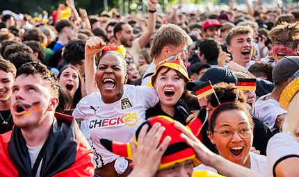 Fußballfans in Berlin Fußballfans in Berlin