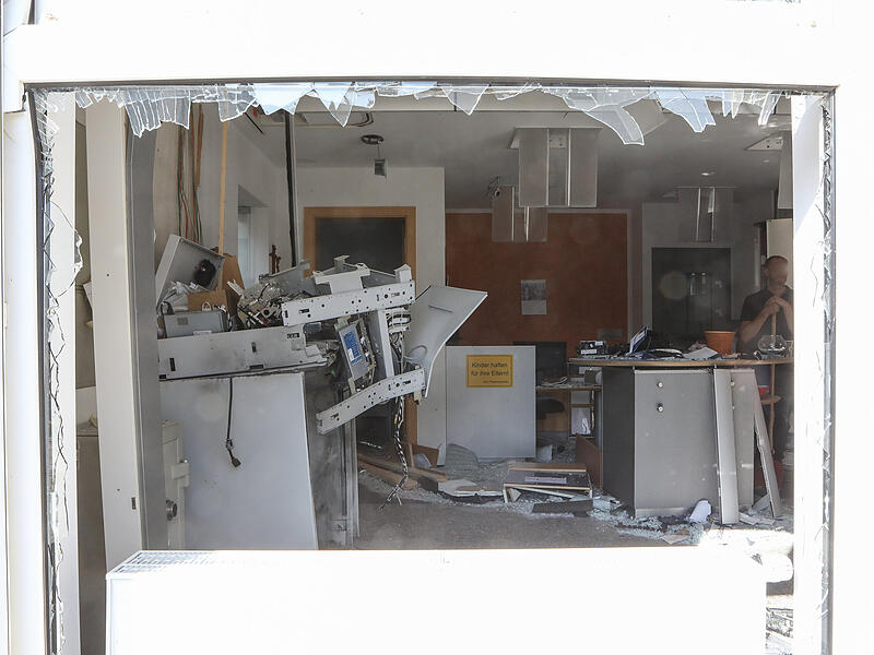 Donnerstagnacht (28. Juli 2022) wurde im Forchheimer Ortsteil Kersbach ein Geldautomat gesprengt.