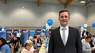 Jetzt ist es offiziell: Lars Peetz will für die CSU den Landratstitel zurückholen.