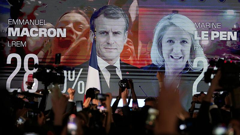 Macron und Le Pen