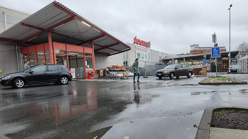 Der Baumarkt Toom in der Geisfelder Stra&szlig;e in Bamberg