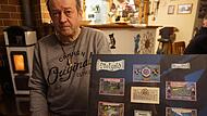 Armin Bauer ist ein leidenschaftlicher Sammler. Er stellte die historischen Dokumente für den Bericht zur Verfügung.
