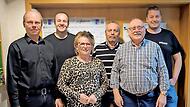 SPD-Kandidaten in Pottenstein (v.l.): Oliver Gmelch, Alexander Redel, Waltraud Gmelch, Werner Knoll, Siegfried Redel und Jan Linhardt.