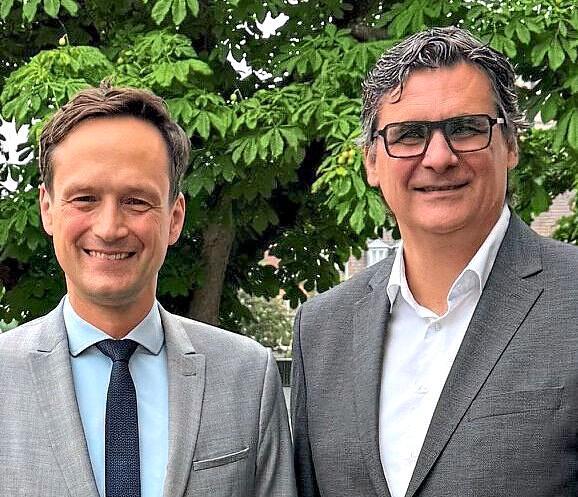 Florian Töpper (l.) und Ralf Hofmann. Andreas Lösch Florian Töpper (l.) und Ralf Hofmann. Andreas Lösch