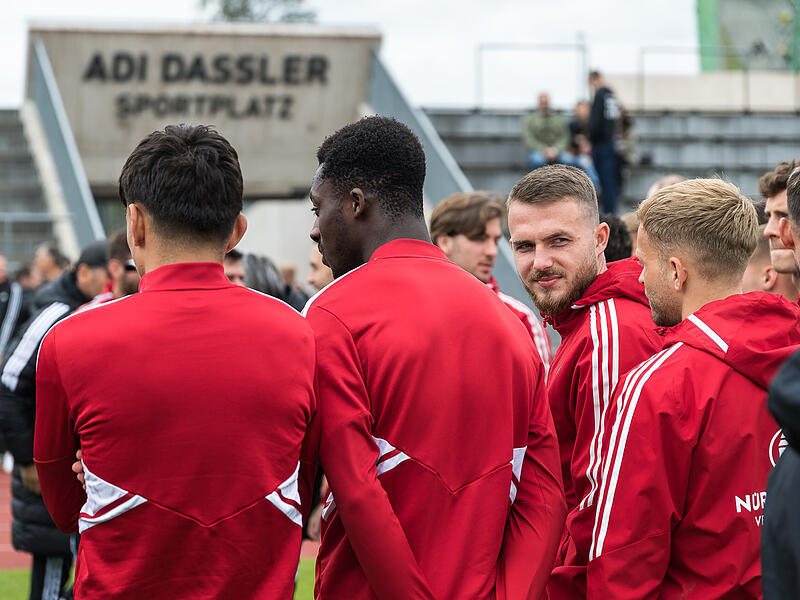 1. FC N&uuml;rnberg bolzt mit dem Special-Olympics-Team Deutschland in Herzogenaurach 2023