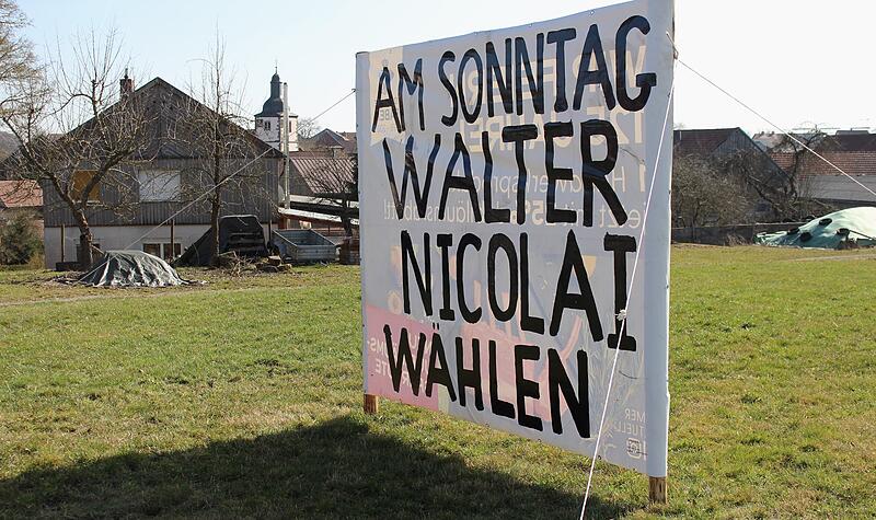 Kurz vor der Kommunalwahl 2026 erschien ein Alternativkandidat in der Marktgemeinde Zeitlofs.