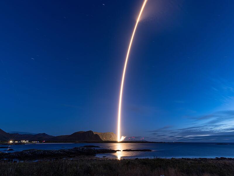 HANDOUT - Isar Aerospace Rakete hebt erfolgreich ab