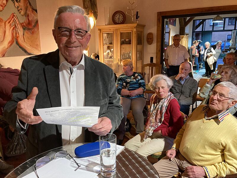 Lesung von Sigismund von Dobsch&uuml;tz