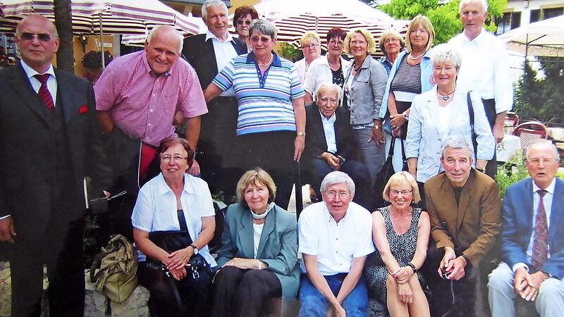 Die Klasse bei einem Treffen in Vor-Corona-Zeiten