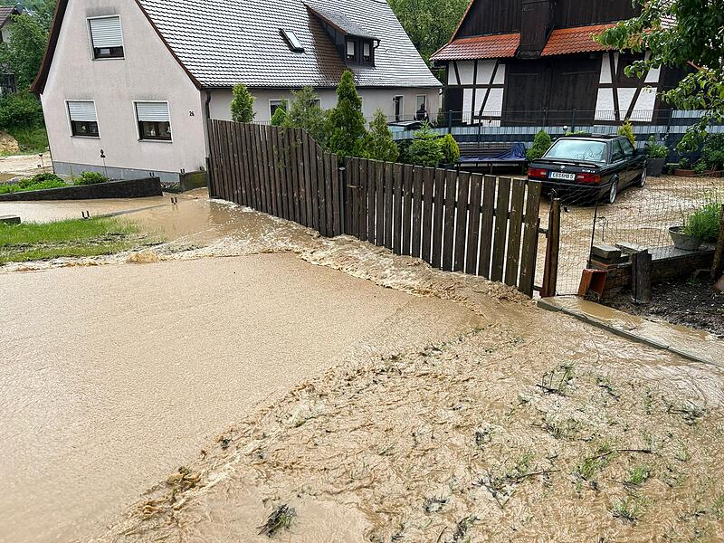 Hochwasser Weilersbach