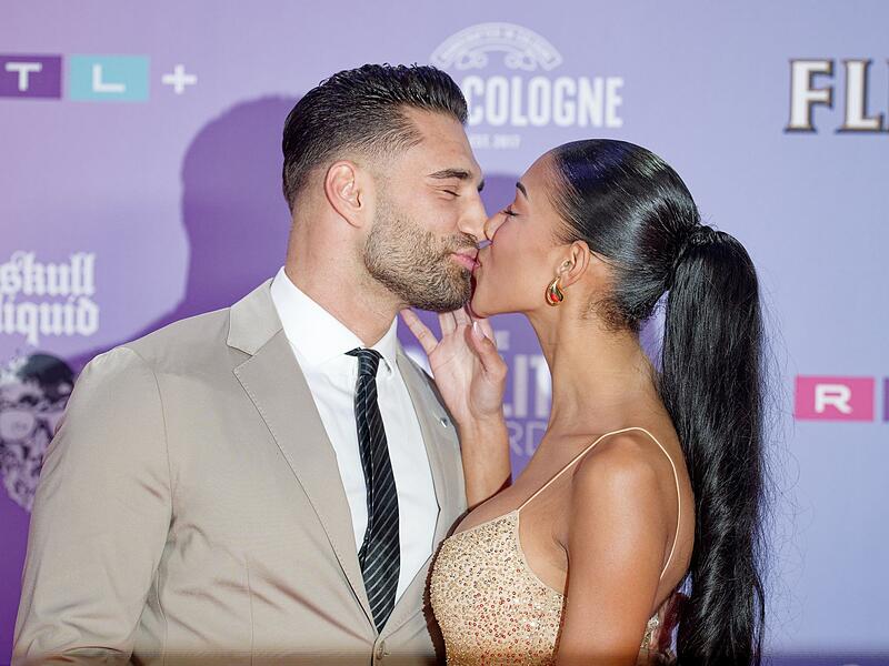 Aleks Petrović mit Freundin Vanessa Nwattu