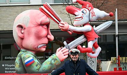 Rosenmontag am Rhein - D&uuml;sseldorf