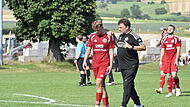 Meeders Trainer Mario Lochmann lobt die Entwicklung von Justus Bohl.