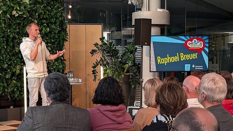 In den R&auml;umen der Sparkasse Forchheim ging es diesmal nicht um Zins und B&ouml;rsenkurse, sondern um gute Laune.Forchheim & Fr&auml;nkische Schweiz
