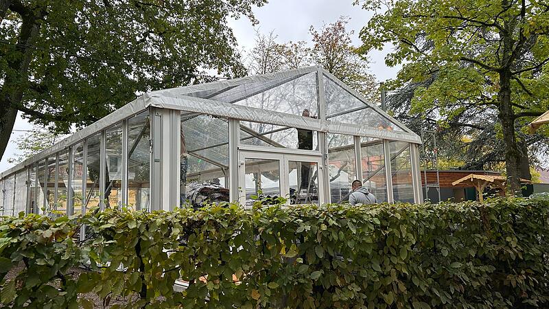 Auch in den kommenden Wintermonaten gibt es in Coburgs größtem Biergarten, dem "Josiasgarten", wieder einen Hüttenbetrieb.