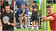 Vier Trainer, vier Meinungen: Stefan Dietz (FC Lichtenfels), Pascal Zeiss (TSV Mönchröden II), Michael Herrmann (TSV Neukenroth) und Laurenz Graß (TV Ebern) Vier Trainer, vier Meinungen: Stefan Dietz (FC Lichtenfels), Pascal Zeiss (TSV Mönchröden II), Michael Herrmann (TSV Neukenroth) und Laurenz Graß (TV Ebern)