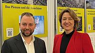 Künftig wieder gemeinsam im Bundestag? Ihre Parteien haben Markus Hümpfer (SPD) und Anja Weisgerber (CSU) als Direktkandidat und -kandidatin für den Wahlkreis Schweinfurt nominiert.
