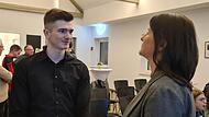 Lukas Kohl, siebenfacher Radsport-Weltmeister, im Gespräch mit Christiane MeyerForchheim & Fränkische Schweiz Lukas Kohl, siebenfacher Radsport-Weltmeister, im Gespräch mit Christiane MeyerForchheim & Fränkische Schweiz
