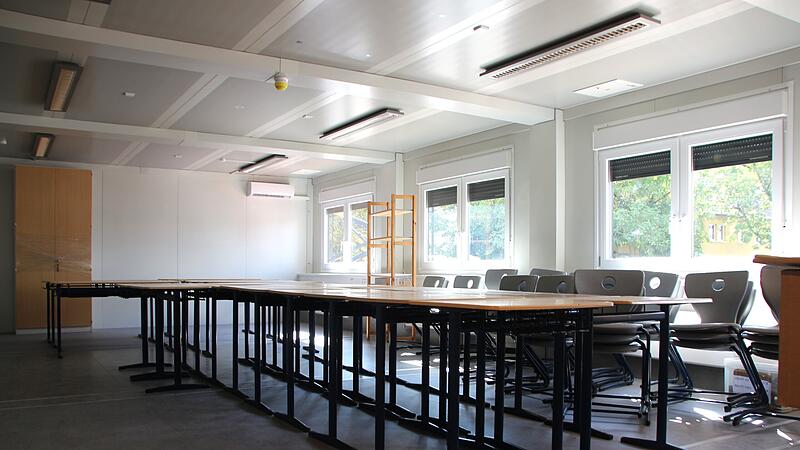 Ein Blick in eines der Klassenzimmer.