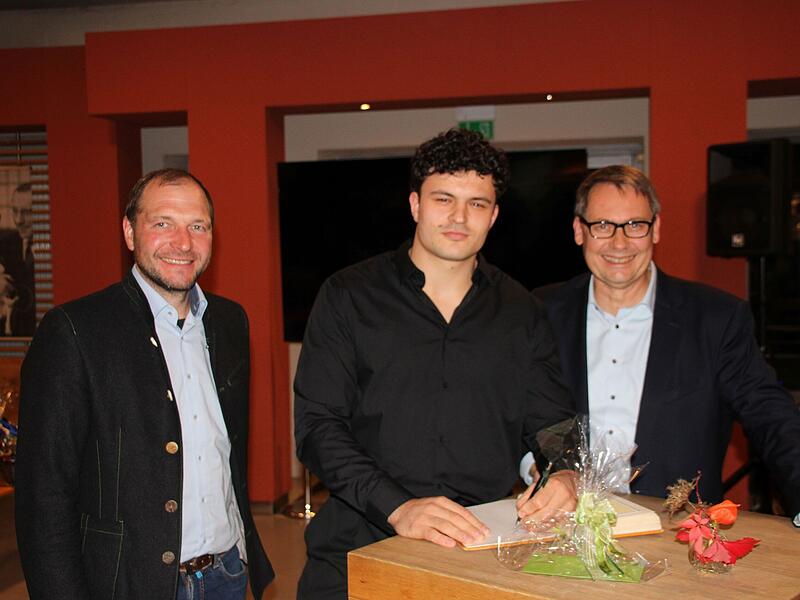 Empfang f&uuml;r Hammerwurf-Vize-Weltmeister Merlin Hummel