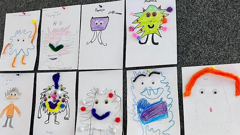 Ärgermonster der 5. /6. Klasse.