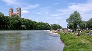 Isar in M&uuml;nchen