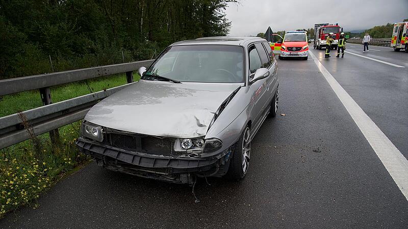T&ouml;dlicher Motorradunfall auf der A73 bei Forchheim