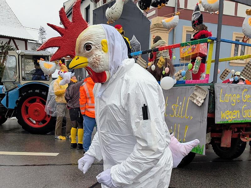 Ganz sch&ouml;n was los in Geisfeld: alle Impressionen vom Faschingsumzug!